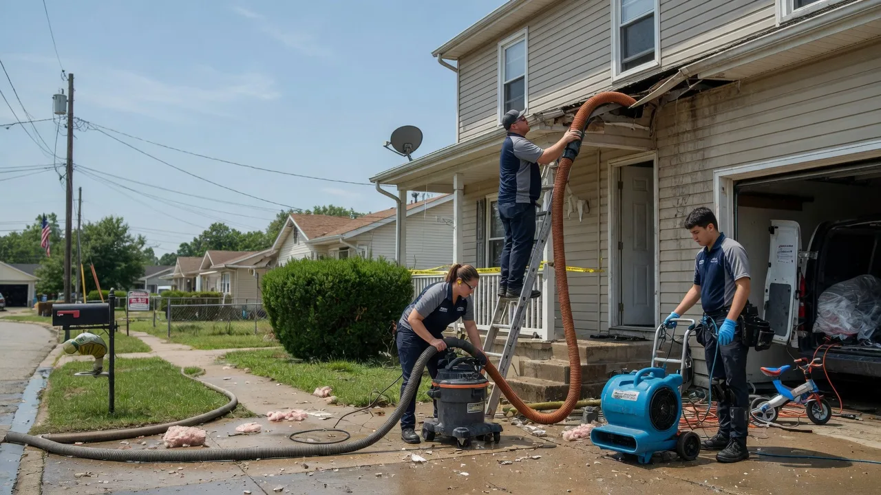 Water Damage Restoration in Danville, PA near me